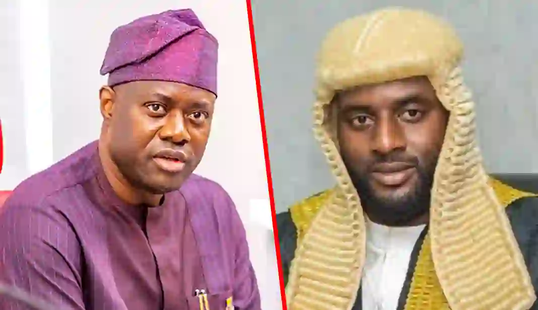 Governor Seyi Makinde and Speaker Adebowale Ogundoyin