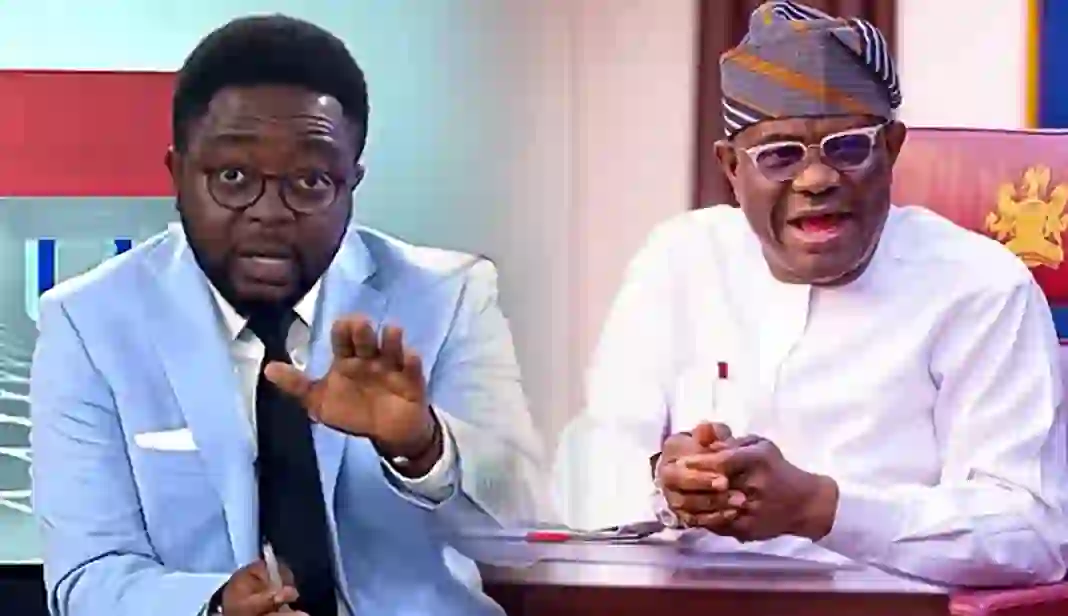 Seun Okinbaloye and Nyesom Wike