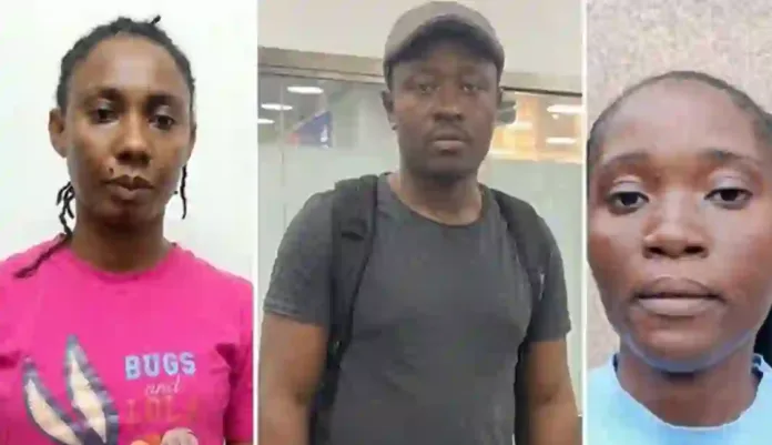 Amadi Simon arrrested by NDLEA Amadi Simon arrrested by NDLEA