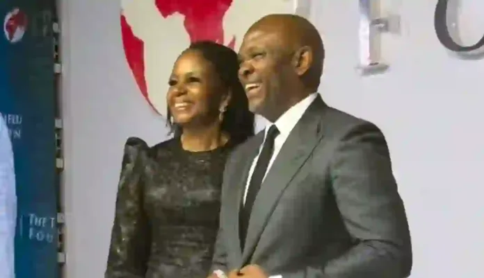 Tony Elumelu and His Wife Tony Elumelu and His Wife