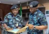 CSP Iniedu Appointed New Force PRO Anietie Iniedu and IGP Tunji Disu