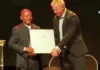 “Tonight, I Say: Oppressors, You Have Not Silenced Us, You Have Sharpened Our Resolve” – Joe Ajaero Joe Ajaero receiving Award in Norway