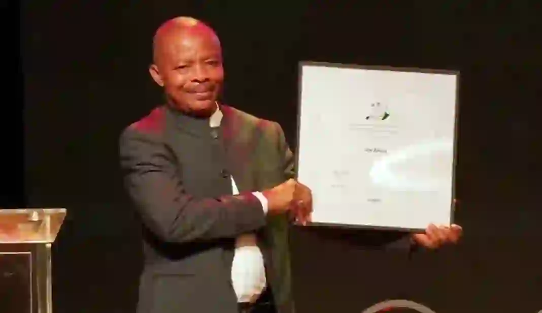 Arthur Svensson International Prize Award Presented to Comrade President Joe Ajaero in Oslo, Norway.