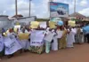 Ondo Commissioner, APC Women Leader, Lead Protest Against Alteration Of Candidates Lists For Nat. Assembly Ondo APC Protest