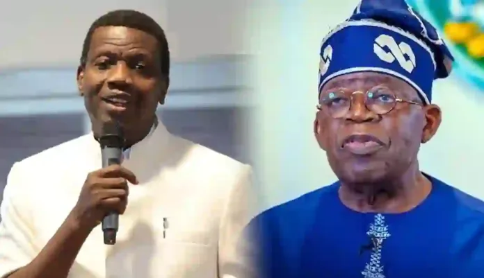 Pastor Adeboye and Bola Tinubu Pastor Adeboye and Bola Tinubu