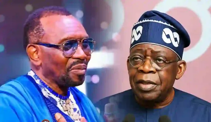 Pastor Ayo Oritsejafor and President Bola Tinubu Pastor Ayo Oritsejafor and President Bola Tinubu