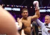 Teary Anthony Joshua Survives Scare, Knocks Out Kristian Prenga, Dedicates Victory To Late Friends Anthony Joshua