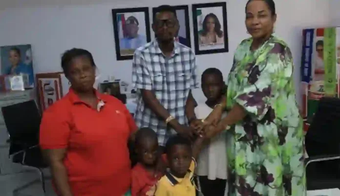 Edo Govt Reunites Three Lost Children Edo Govt Reunites Three Lost Children