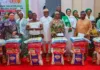Nigeria’s First Lady Supports Vulnerable Groups In Ondo With Food Items Oluremi Tinubu Pet Project