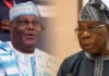Atiku Shocked At Obasanjo’s Ingratitude, Questions Fmr. President’s Patriotism Atiku Abubakar and Olusegun Obasanjo