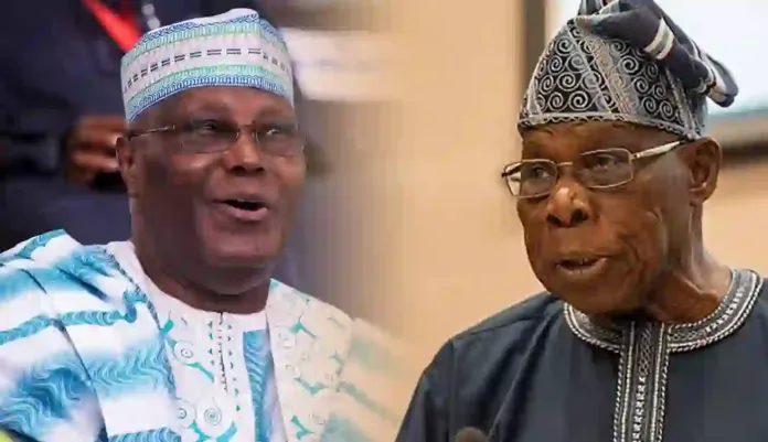 Atiku Abubakar and Olusegun Obasanjo Atiku Abubakar and Olusegun Obasanjo