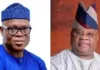APC National Scribe Basiru, Visits Gov. Adeleke, Acknowledges His Victory In Osun Poll Bashiru and Adeleke