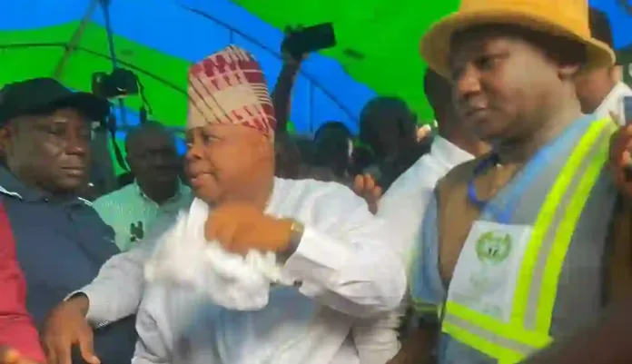 Gov Ademola Adeleke during 2026 Osun Election Gov Ademola Adeleke during 2026 Osun Election