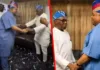 Obasanjo Visits Adeleke, Dances With Him, Urges Him To Continue The Good Work Obasanjo Visits Adeleke