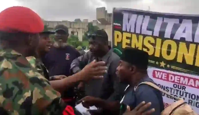 Retired Military Personnel Invade Defence Ministry Retired Military Personnel Invade Defence Ministry