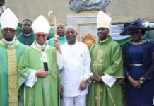 Uzodimma, Ugorji Seek Unity, National Renewal, At Independence Thanksgiving Most Rev. Dr. Lucius Ugorji and Governor Hope Uzodimma