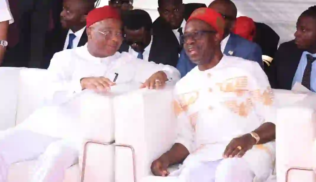 Governor Hope Uzodimma and Charles Soludo