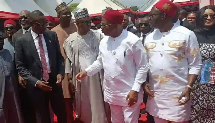 Govs Uzodimma and Soludo Welcome EFCC Zonal HQ In Awka Govs Uzodimma and Soludo Welcome EFCC Zonal HQ In Awka