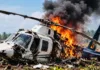 Many Feared Dead As Helicopter Crashes In Ondo Coastal Area Helicopter crash in Ondo