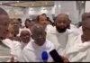 “There Is No Other God But Allah” …President Tinubu In Saudi Arabia, Prays For Nigeria President Tinubu in Saudi Arabia